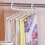 Decluttered Wardrobe - The 5-in-1 Pants Hanger