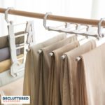 Decluttered Wardrobe - The 5-in-1 Pants Hanger